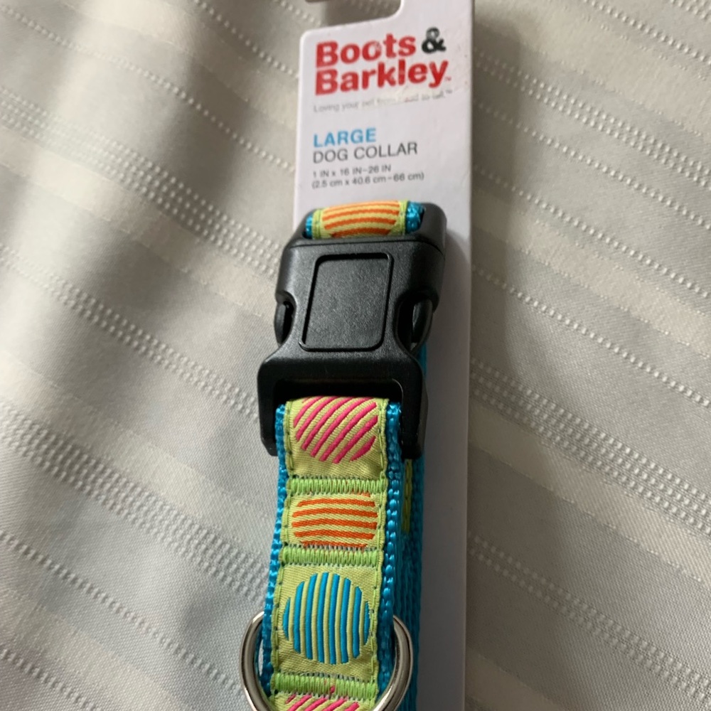 Boots & Barkley Dog Collar NWT